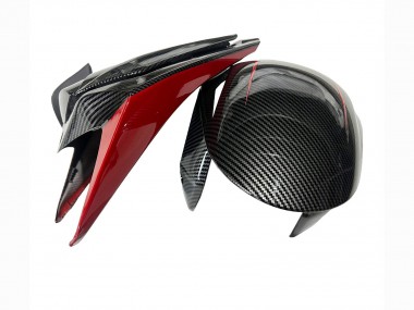 2008-2011 Honda CBR1000RR Motorcycle Fairings - Black Carbon Fiber Red Australia