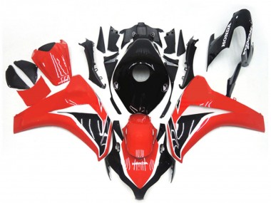 2008-2011 Honda CBR1000RR Motorcycle Fairing Kits - Red Glossy Black Australia