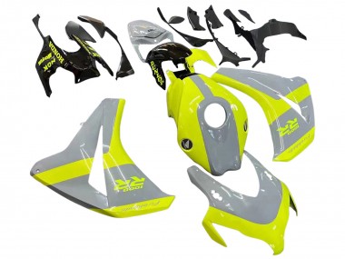 2008-2011 Honda CBR1000RR Motorcycle Fairings - Nardo Grey Fluorescent Green Australia