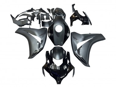 2008-2011 Honda CBR1000RR Motorcycle Fairings - Grey Glossy Black Australia