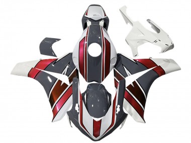2008-2011 Honda CBR1000RR Motorcycle Fairings - White Red Grey Australia