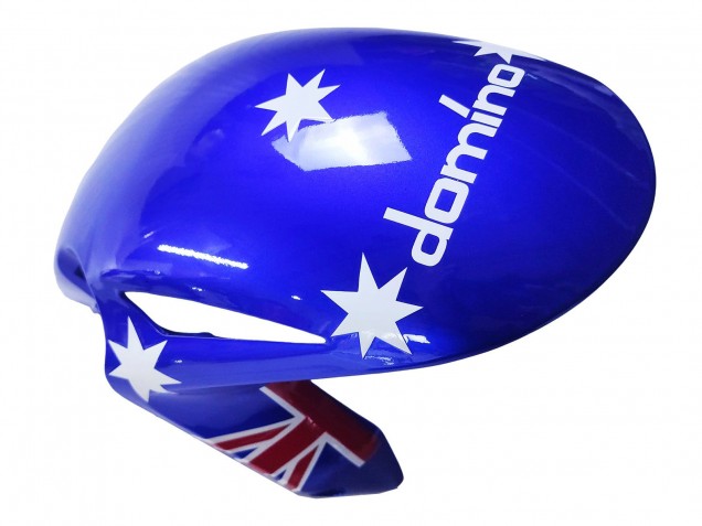 2008-2011 Honda CBR1000RR Motorcycle Fairings - White Red Blue Black Star Lee Carrera Australia