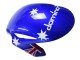 2008-2011 Honda CBR1000RR Motorcycle Fairings - White Red Blue Black Star Lee Carrera Australia