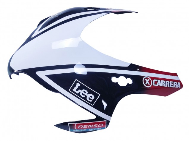 2008-2011 Honda CBR1000RR Motorcycle Fairings - White Red Blue Black Star Lee Carrera Australia