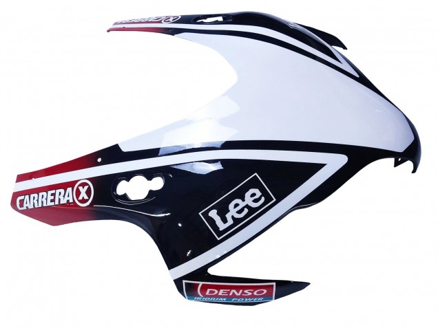 2008-2011 Honda CBR1000RR Motorcycle Fairings - White Red Blue Black Star Lee Carrera Australia