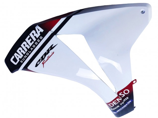 2008-2011 Honda CBR1000RR Motorcycle Fairings - White Red Blue Black Star Lee Carrera Australia