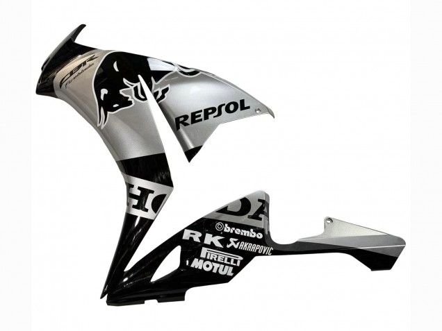 2012-2016 Honda CBR1000RR Motorcycle Fairings - Silver Glossy Black Repsol Red Bull Australia