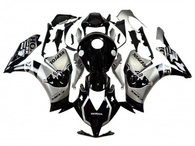 2012-2016 Honda CBR1000RR Motorcycle Fairings - Silver Glossy Black Repsol Red Bull Australia