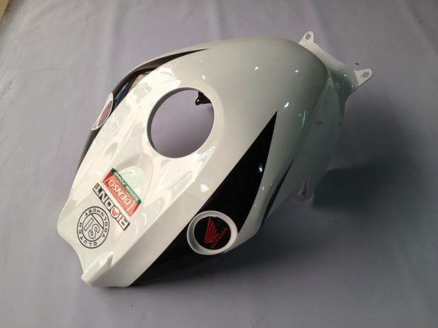 2012-2016 Honda CBR1000RR Motorcycle Fairings - White Glossy Black Rizoma Playboy Australia