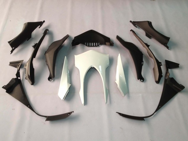 2012-2016 Honda CBR1000RR Motorcycle Fairings - White Glossy Black Rizoma Playboy Australia