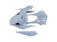 2012-2016 Honda CBR1000RR Motorcycle Fairings - Light Grey Glossy Black Red Bull Australia