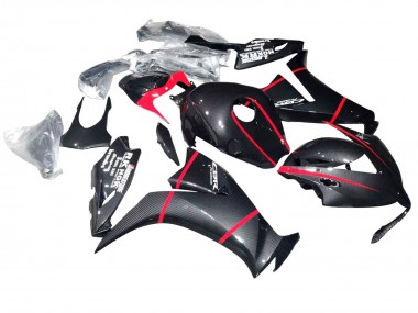 2012-2016 Honda CBR1000RR Motorcycle Fairings - Black Carbon Fiber Red Australia