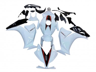 2012-2016 Honda CBR1000RR Motorcycle Fairings - White Glossy Black Australia