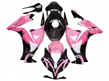 2012-2016 Honda CBR1000RR Motorcycle Fairings - Pink Glossy Black Australia