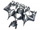 2007-2008 Honda CBR600RR Motorcycle Fairing - Matte Black White Repsol Australia