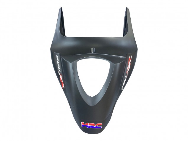 2007-2008 Honda CBR600RR Motorcycle Fairing - Matte Black White Repsol Australia