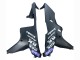 2007-2008 Honda CBR600RR Motorcycle Fairing - Matte Black White Repsol Australia