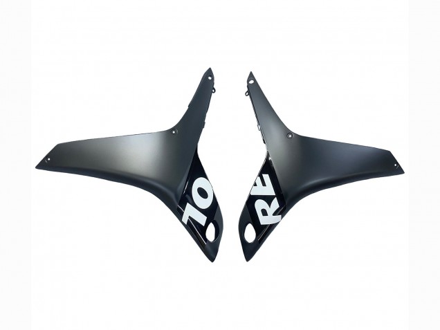 2007-2008 Honda CBR600RR Motorcycle Fairing - Matte Black White Repsol Australia