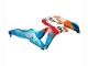 2007-2008 Honda CBR600RR Motorcycle Fairings - Orange White Red Blue Repsol Australia