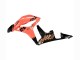 2007-2008 Honda CBR600RR Motorcycle Fairings - Orange Glossy Black Repsol Australia