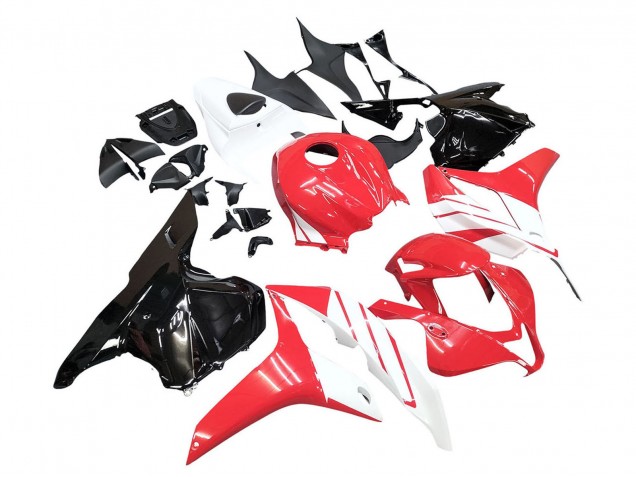 2009-2012 Honda CBR600RR Motorcycle Fairing Kits - White Red Glossy Black Australia