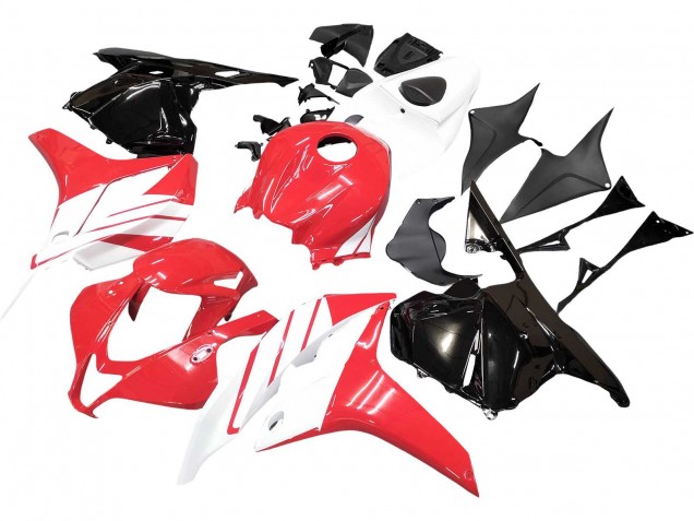 2009-2012 Honda CBR600RR Motorcycle Fairing Kits - White Red Glossy Black Australia