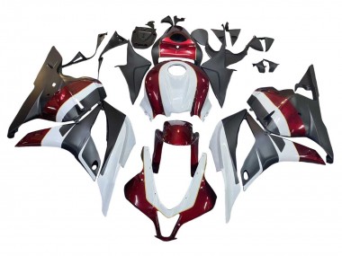 2009-2012 Honda CBR600RR Motorcycle Fairings - White Red Matte Black Australia