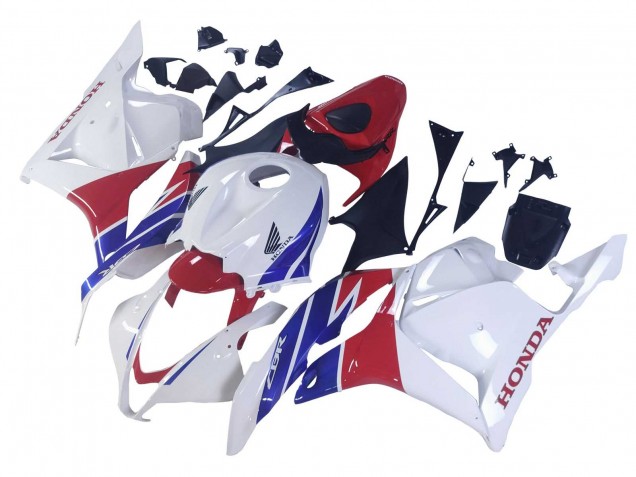 2009-2012 Honda CBR600RR Motorcycle Fairings - White Red Blue Australia