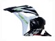2009-2012 Honda CBR600RR Motorcycle Fairings - White Green Glossy Black Hannspree Australia