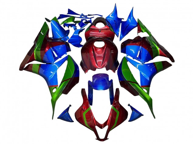 2009-2012 Honda CBR600RR Motorcycle Fairings - Blue Red Green Australia