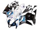 2009-2012 Honda CBR600RR Motorcycle Fairings Kit - White Blue Glossy Black Australia