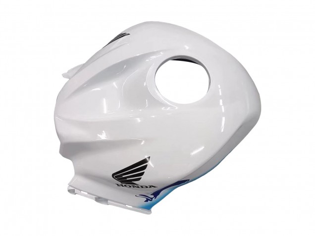2009-2012 Honda CBR600RR Motorcycle Fairings Kit - White Blue Glossy Black Australia