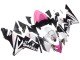 2004-2005 Kawasaki ZX10R Motorcycle Fairings - Black Pink White Playboy Motul Australia