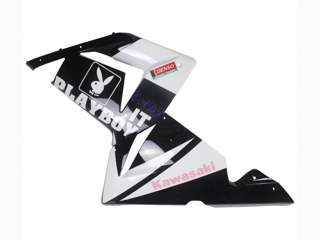 2004-2005 Kawasaki ZX10R Motorcycle Fairings - Black Pink White Playboy Motul Australia