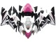 2004-2005 Kawasaki ZX10R Motorcycle Fairings - Black Pink White Playboy Motul Australia