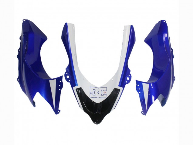 2004-2005 Kawasaki ZX10R Motorcycle Fairing - Black White Australia