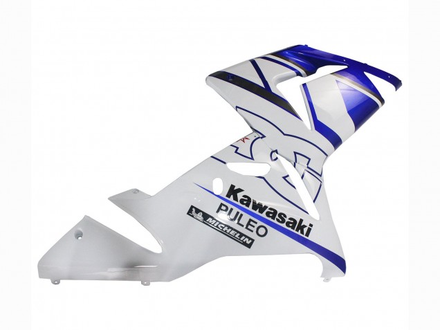 2004-2005 Kawasaki ZX10R Motorcycle Fairing - Black White Australia
