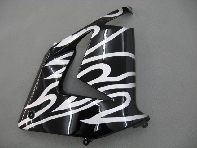 2004-2005 Kawasaki ZX10R Motorcycle Fairings - Black White Australia