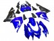2004-2005 Kawasaki ZX10R Motorcycle Fairings - Blue Black Ninja Australia