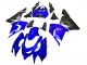2004-2005 Kawasaki ZX10R Motorcycle Fairings - Blue Black Ninja Australia