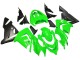 2004-2005 Kawasaki ZX10R Motorcycle Fairings - Green Black Ninja Australia