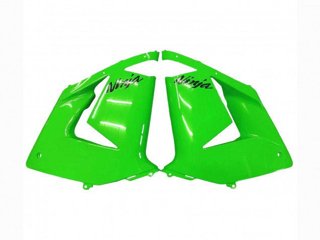 2004-2005 Kawasaki ZX10R Motorcycle Fairings - Green Black Ninja Australia