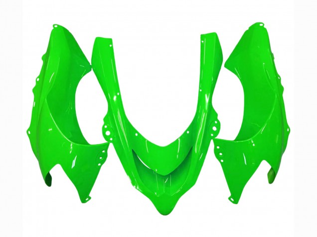 2004-2005 Kawasaki ZX10R Motorcycle Fairings - Green Black Ninja Australia
