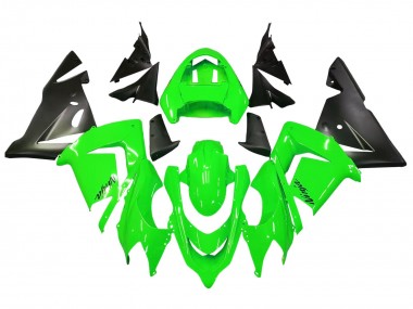 2004-2005 Kawasaki ZX10R Motorcycle Fairings - Green Black Ninja Australia