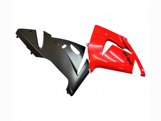 2004-2005 Kawasaki ZX10R Motorcycle Fairings - Red Black Ninja Australia