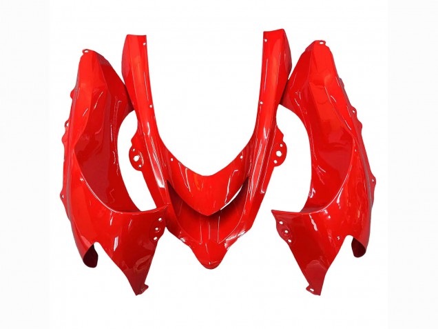 2004-2005 Kawasaki ZX10R Motorcycle Fairings - Red Black Ninja Australia