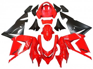 2004-2005 Kawasaki ZX10R Motorcycle Fairings - Red Black Ninja Australia