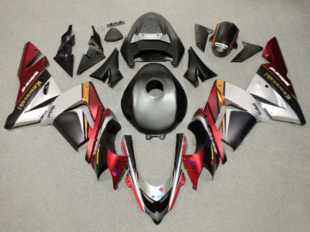 2004-2005 Kawasaki ZX10R Motorcycle Fairings - Black Silver Red Orange Australia