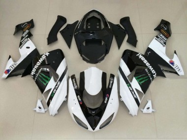 2004-2005 Kawasaki ZX10R Motorcycle Fairings - Green Red Black Australia