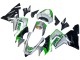 2004-2005 Kawasaki ZX10R Motorcycle Fairings - Green Silver Black 69 Australia
